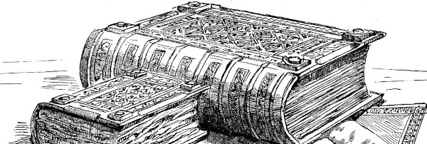 Public domain image from Wikimedia Commons, The Domesday Book from Andrews, William